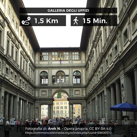 Il Cuore Di Firenze + Corte Privata+ Wifi+Ac Екстериор снимка